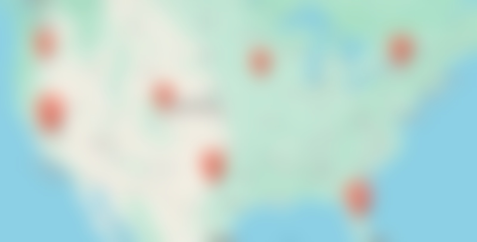 Blurred map